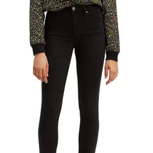 Levis 721 Black Skinny Jean